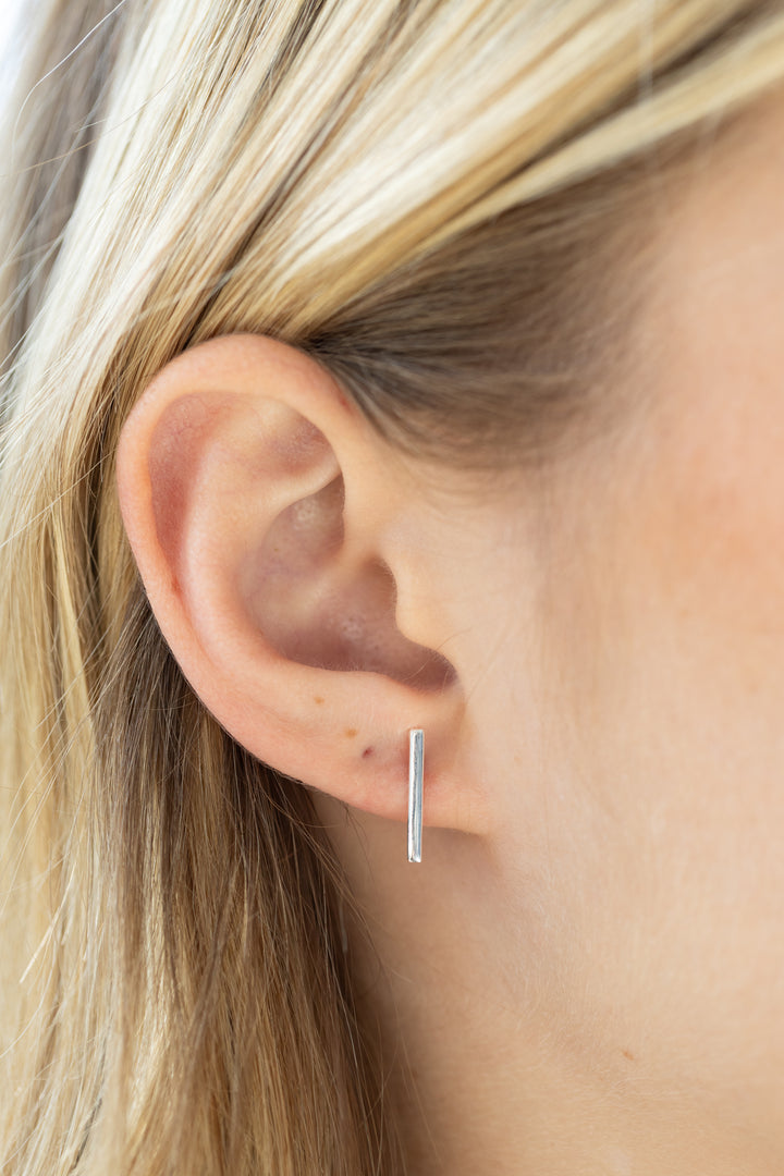 Bar Stud Earring