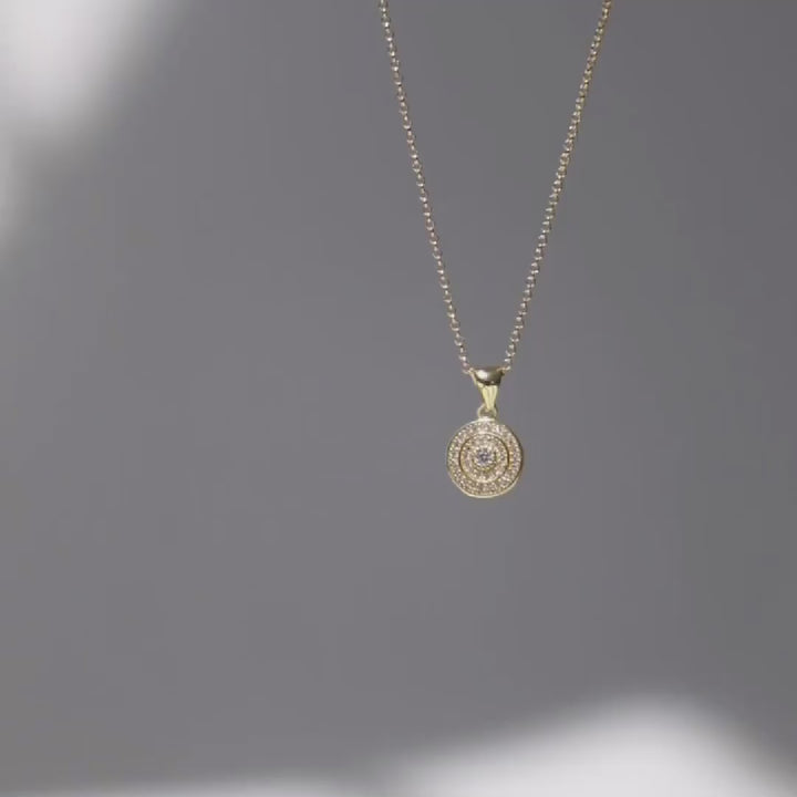Egyptian Shield Pendant Necklace
