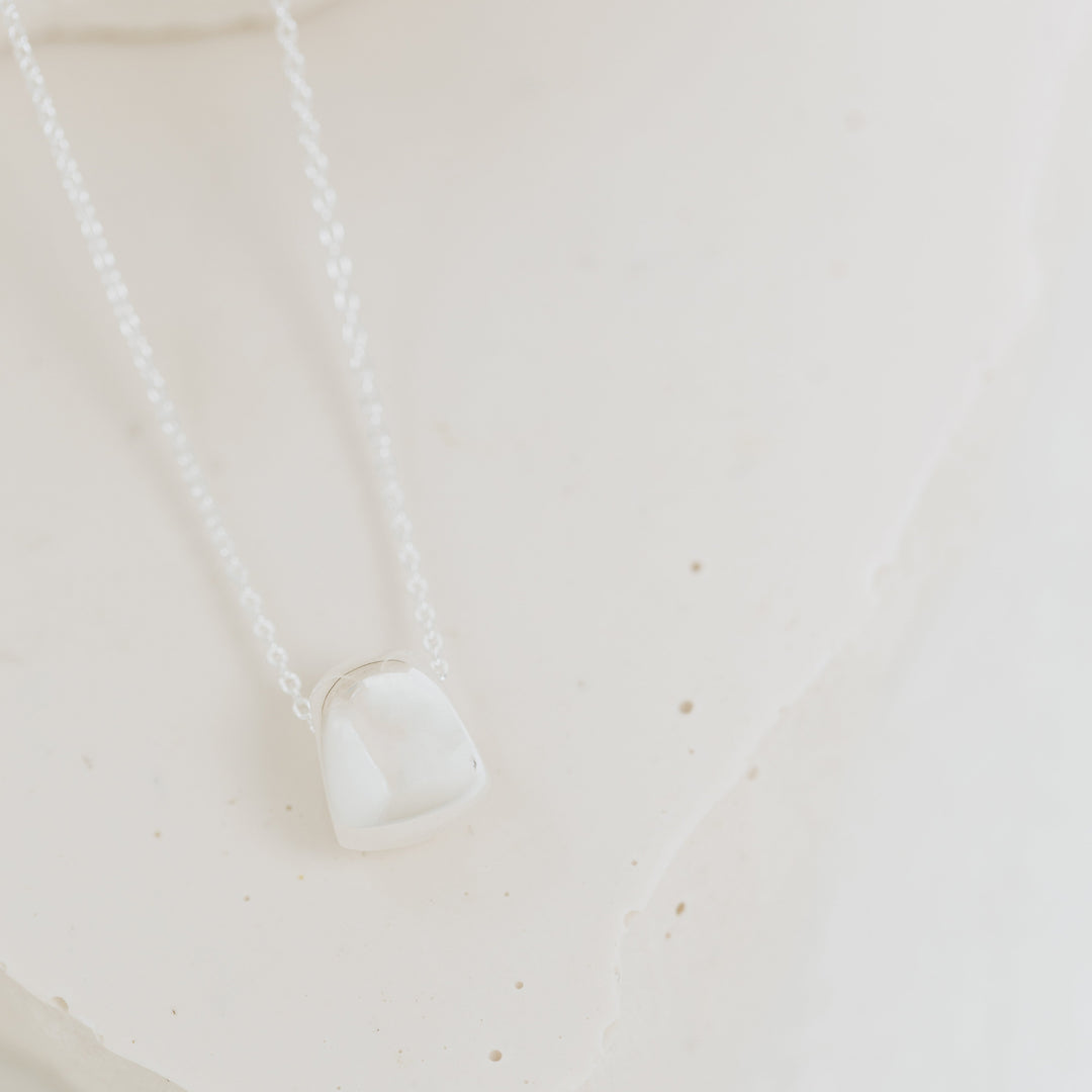 The eternal ring Silver Necklace