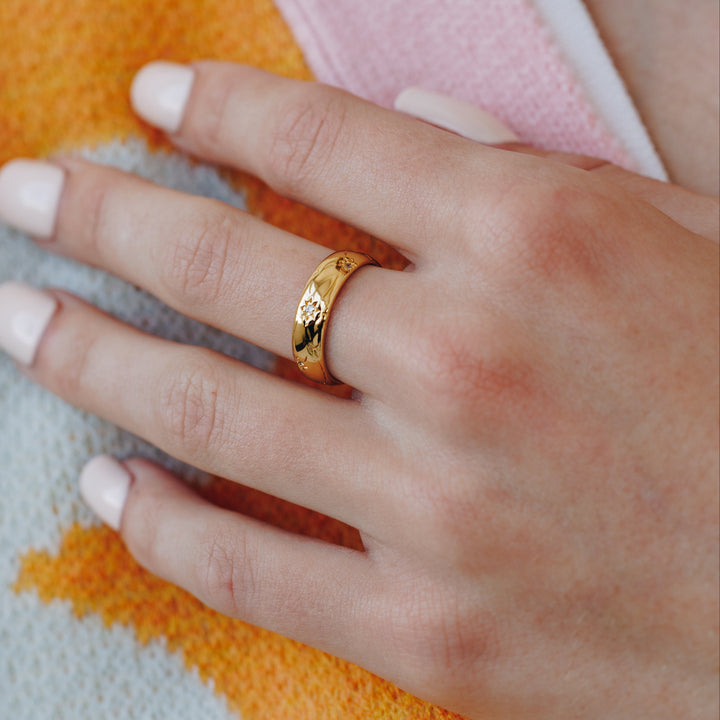 Starlit Sparkle Ring