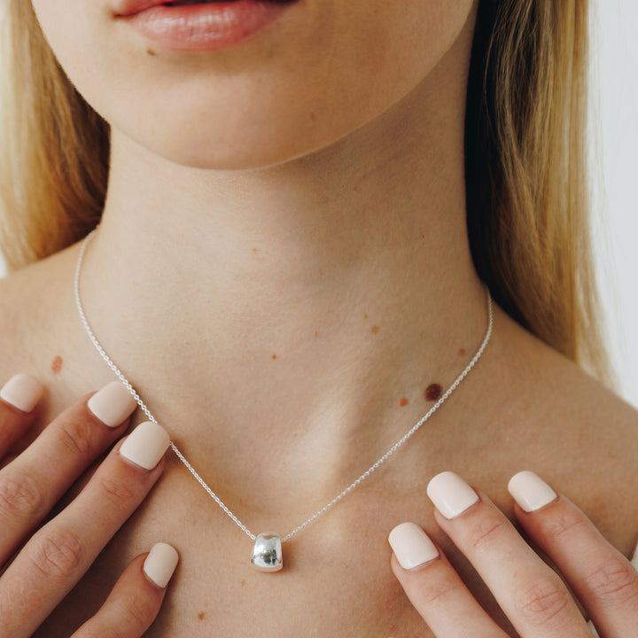 The eternal ring Silver Necklace