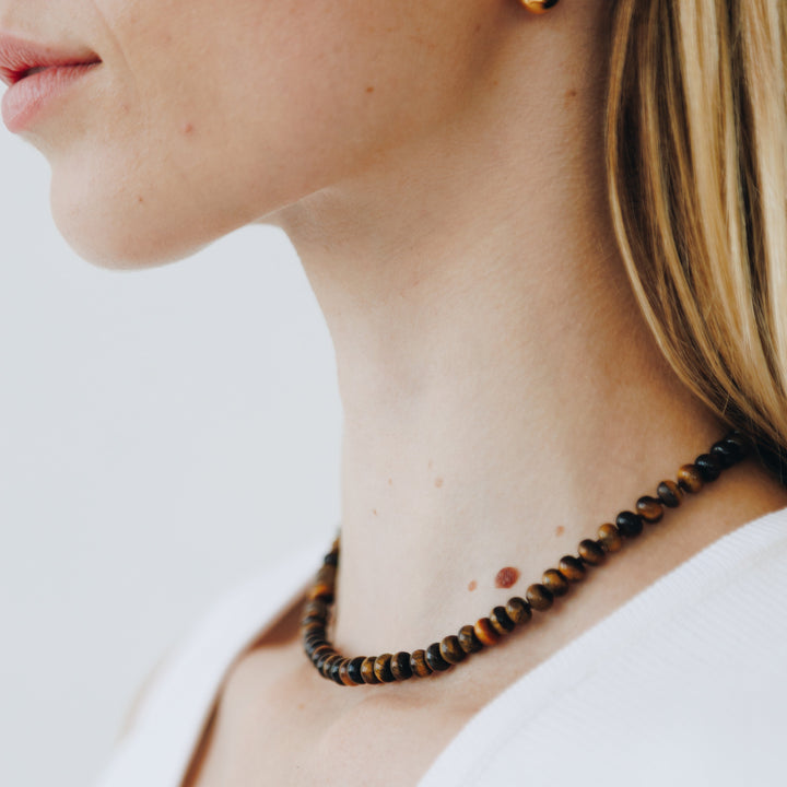 Frosty Stone Necklace