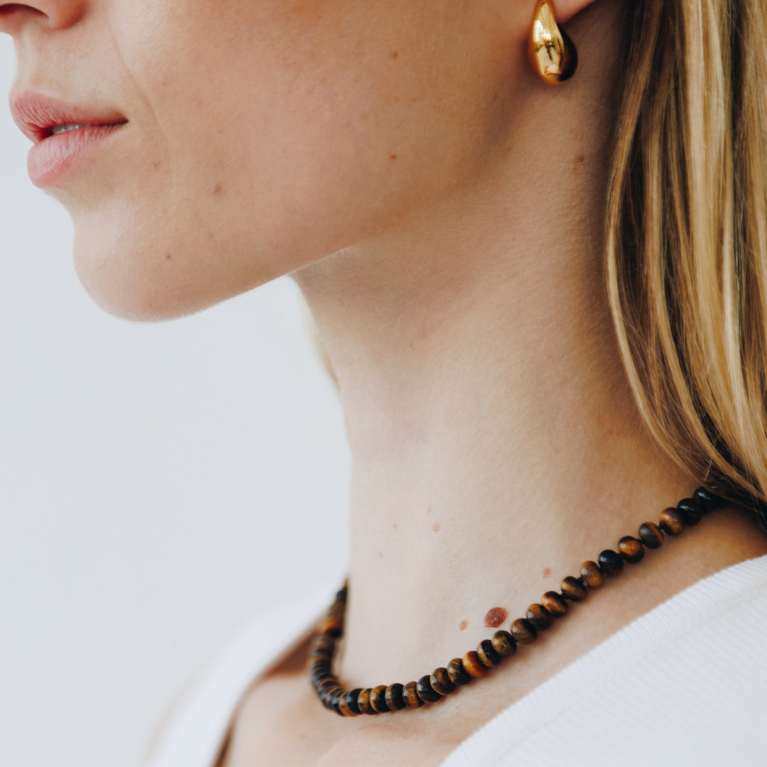 Frosty Stone Necklace