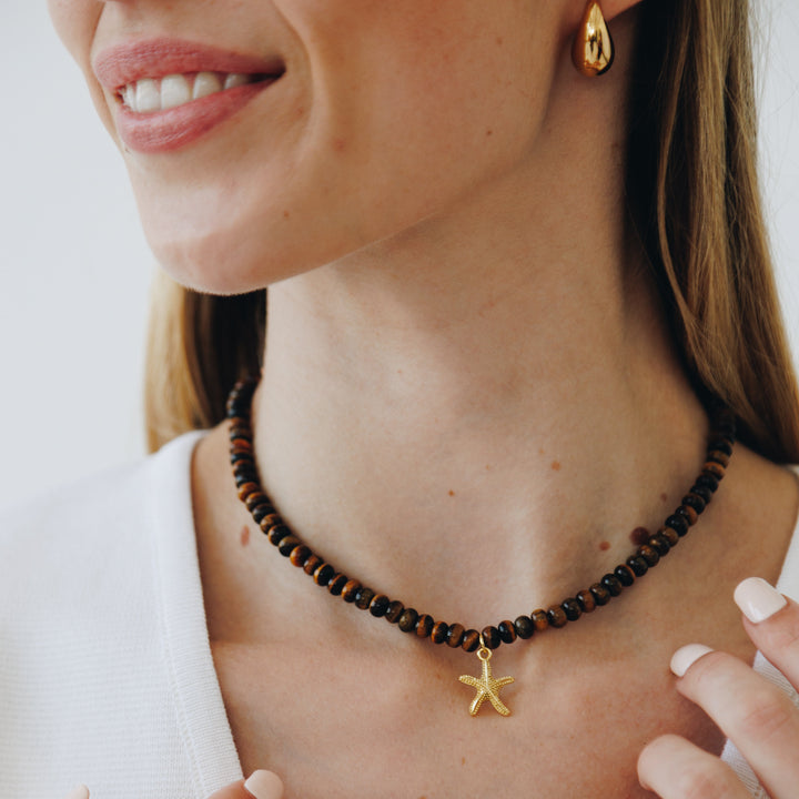 Frosty Stone Necklace