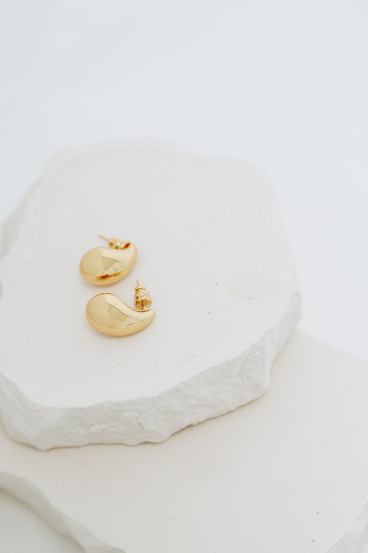 Hailey Teardrop Medium Dupe Earrings