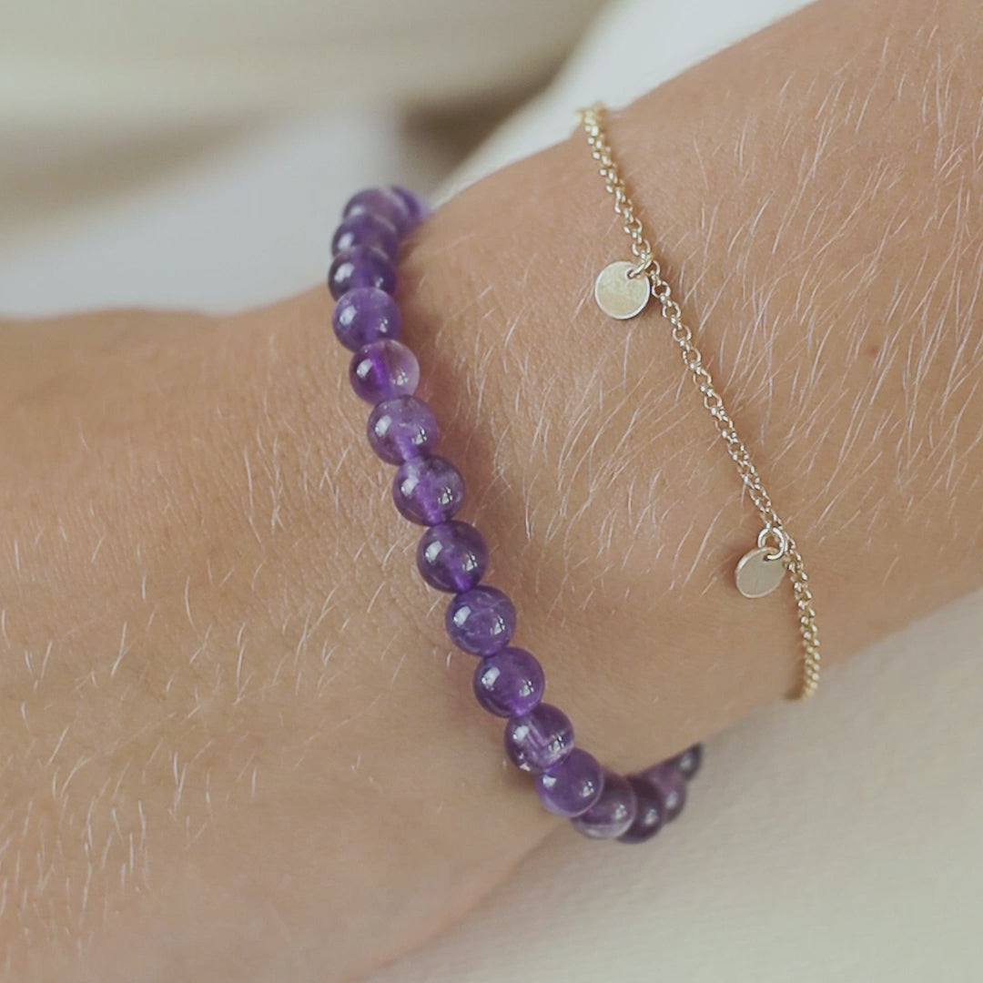Amethyst Bracelet Set - Robyn Real Jewels