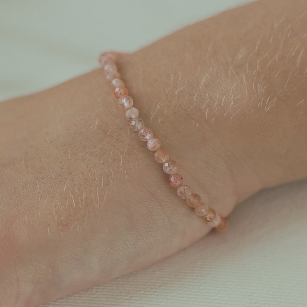 Sunstone Stone Bracelet - Robyn Real Jewels