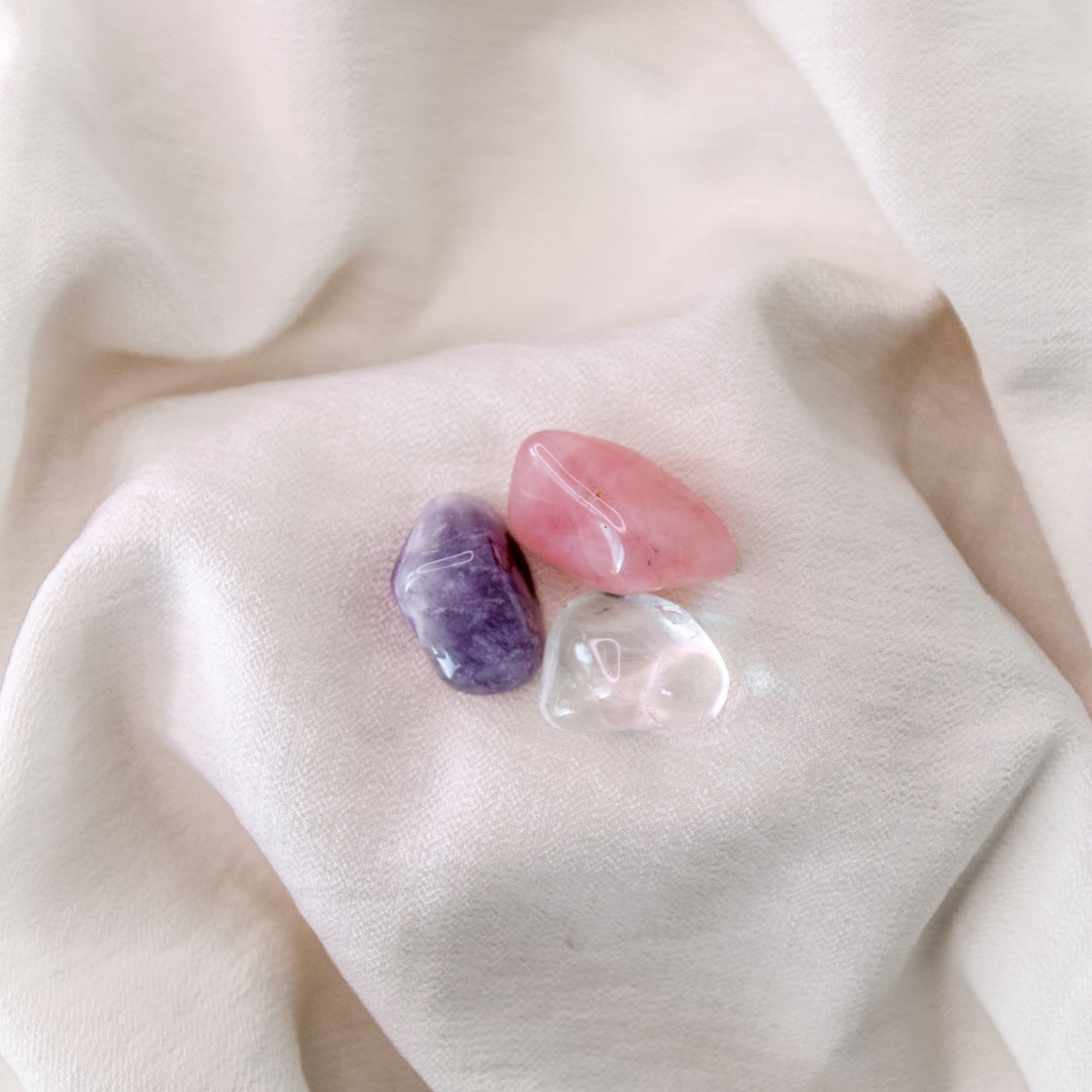 'Love' Tumble Stone Gift Box - Robyn Real Jewels