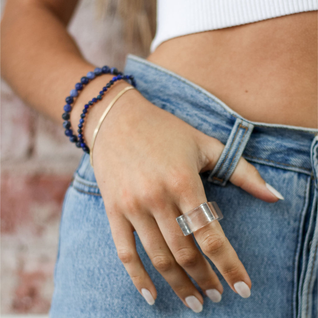 Sodalite Stone Bracelet -Robyn Real Jewels