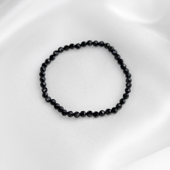 Black Tourmaline Stone Bracelet - Robyn Real Jewels