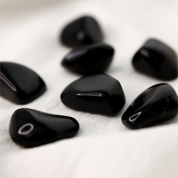 Black Obsidian Tumble Stone - Robyn Real Jewels