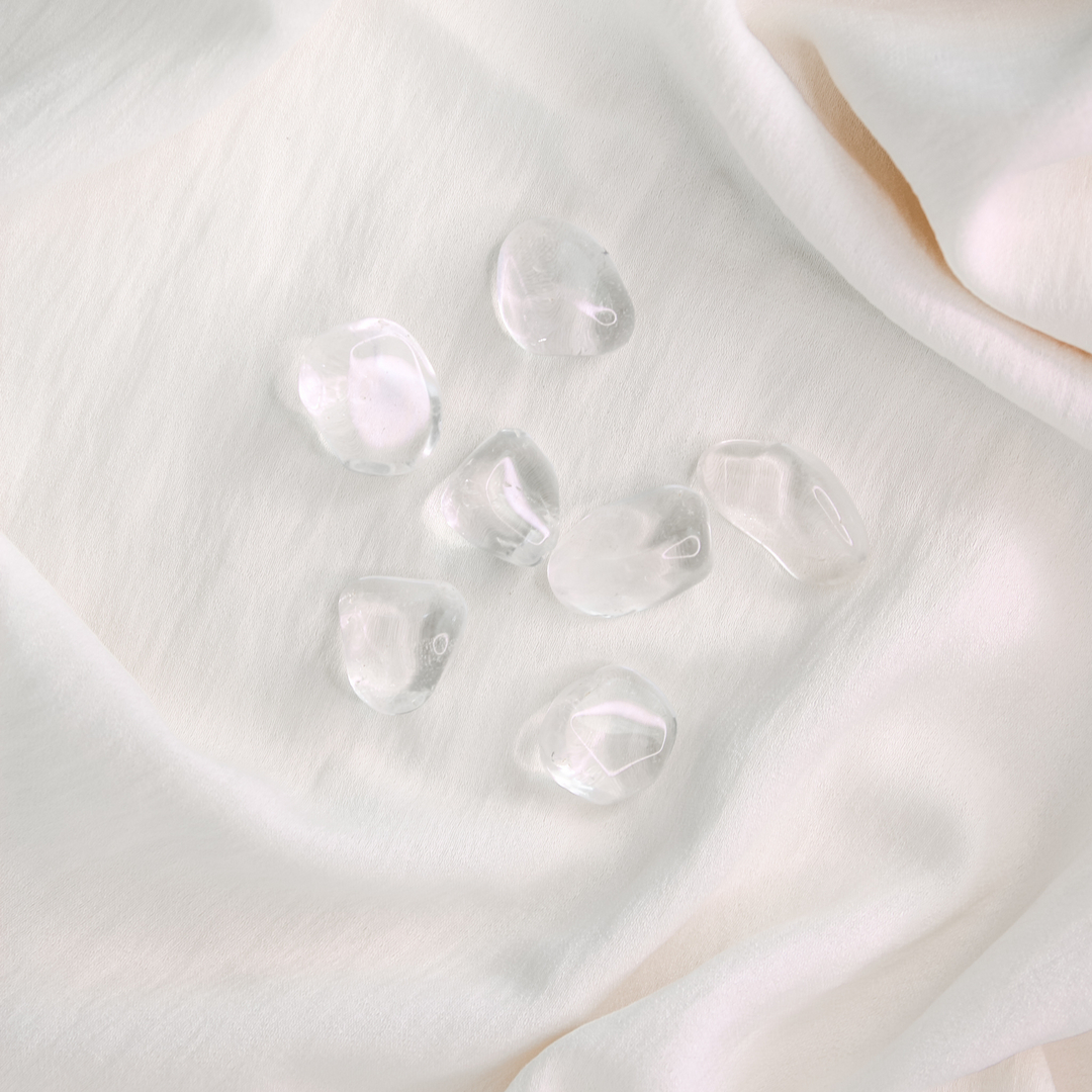 Clear Quartz Tumble Stones - Robyn Real Jewels
