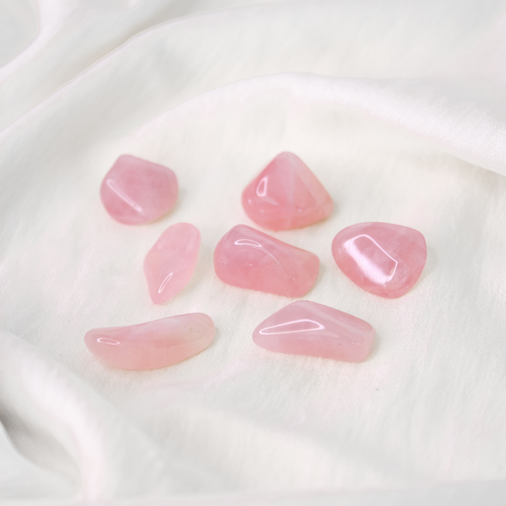 Rose Quartz Tumble Stone - Robyn Real Jewels