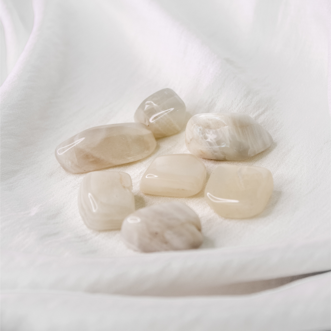 Moonstone Tumble Stone - Robyn Real Jewels