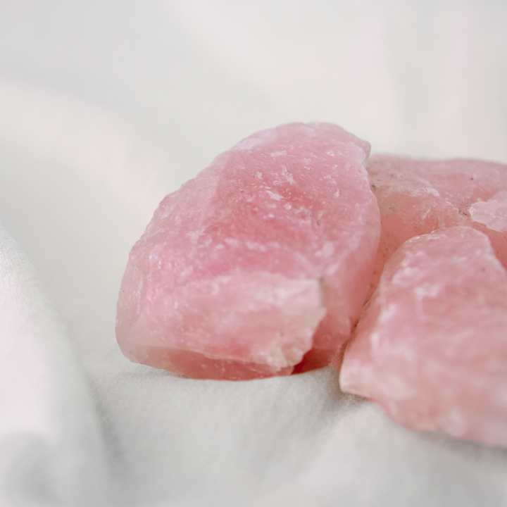 Rough Rose Quartz Tumble Stones - Robyn Real Jewels
