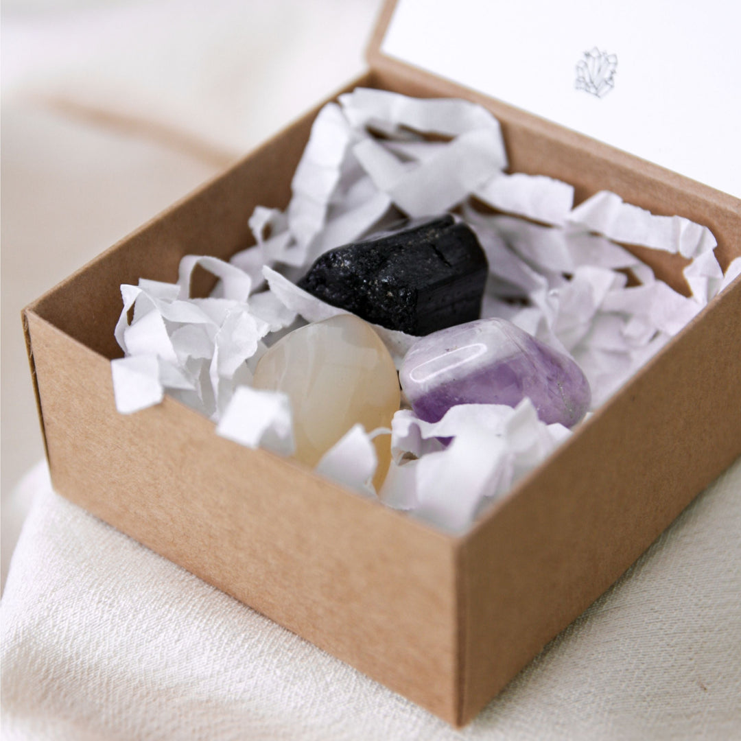 'Good Health' Tumble Stone Gift Box - Robyn Real Jewels