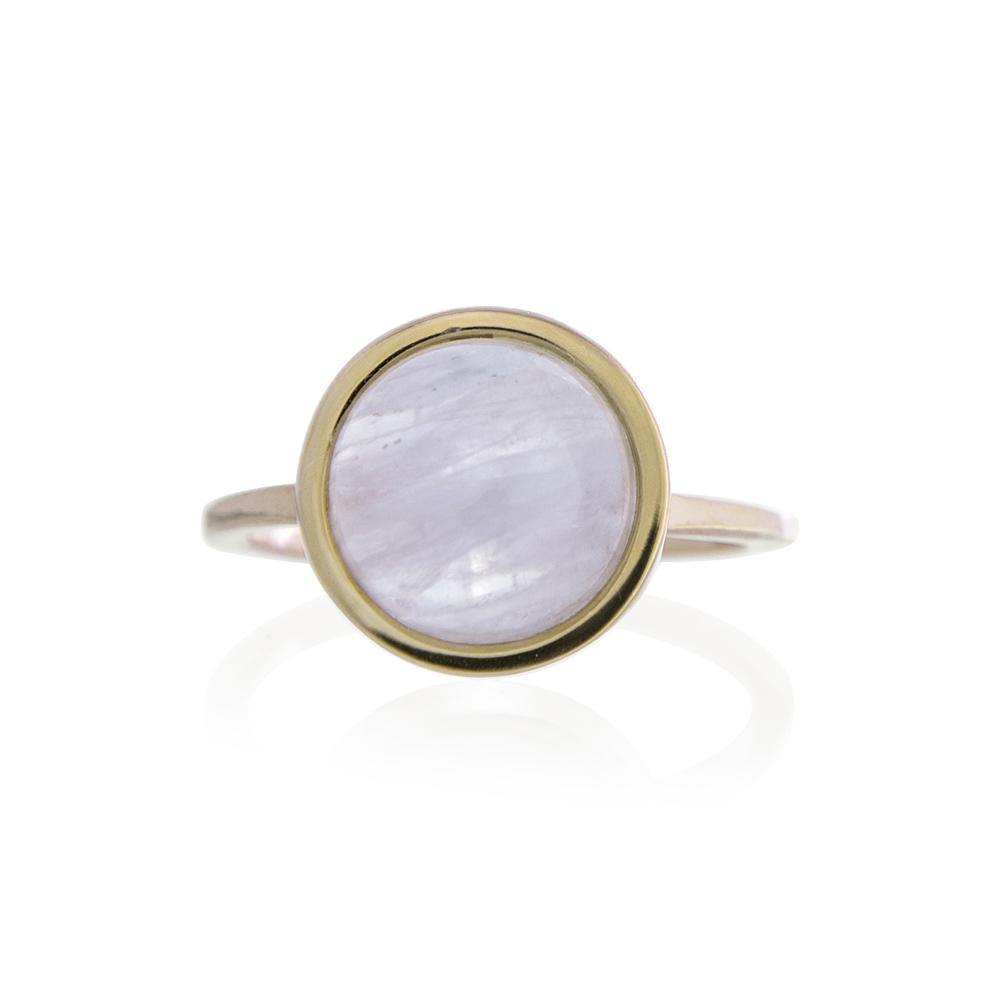 Moonstone Round Ring - Robyn Real Jewels
