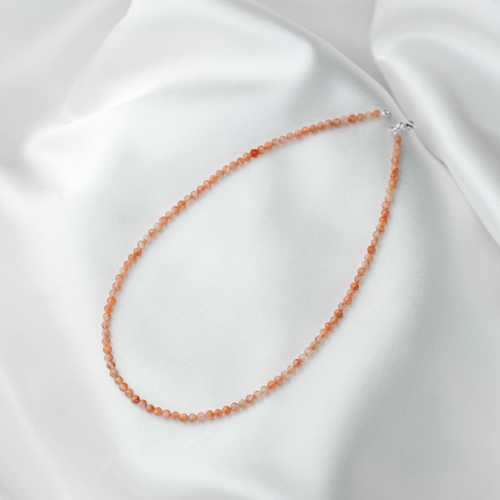sunstone necklace - robyn real jewels 