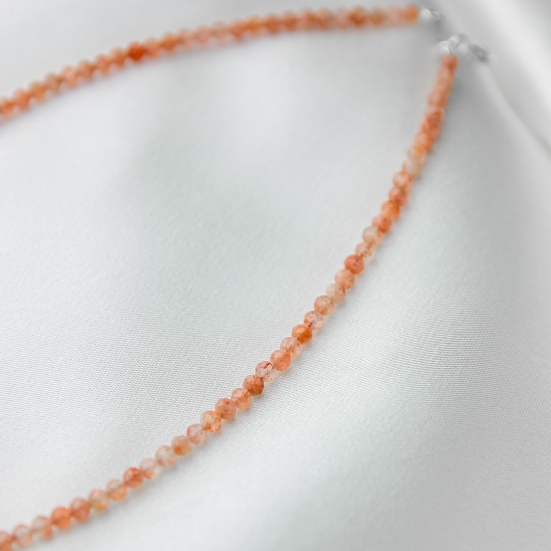 sunstone necklace - robyn real jewels