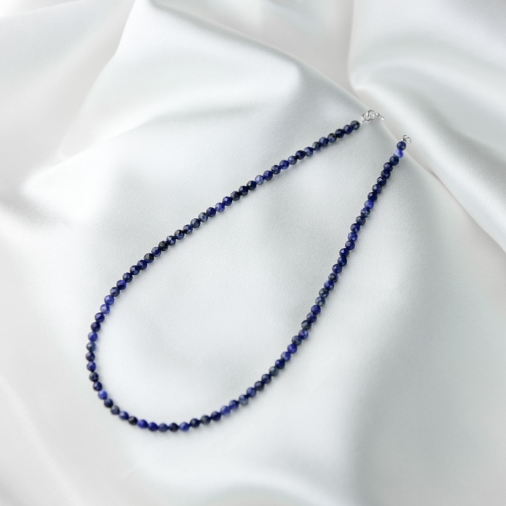 lapis lazuli necklace - robyn real jewels 