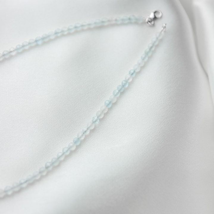 aquamarine necklace - robyn real jewels